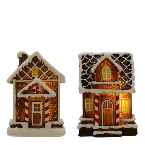 Picture of LED LIGHT UP CHRISTMAS HOUSES